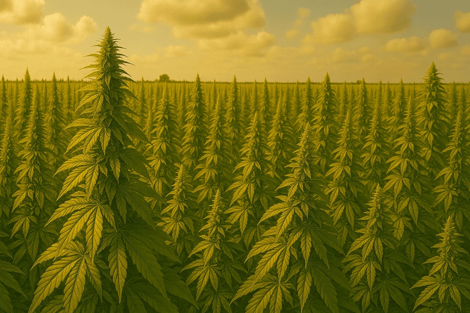 Hemp Farm Wide View