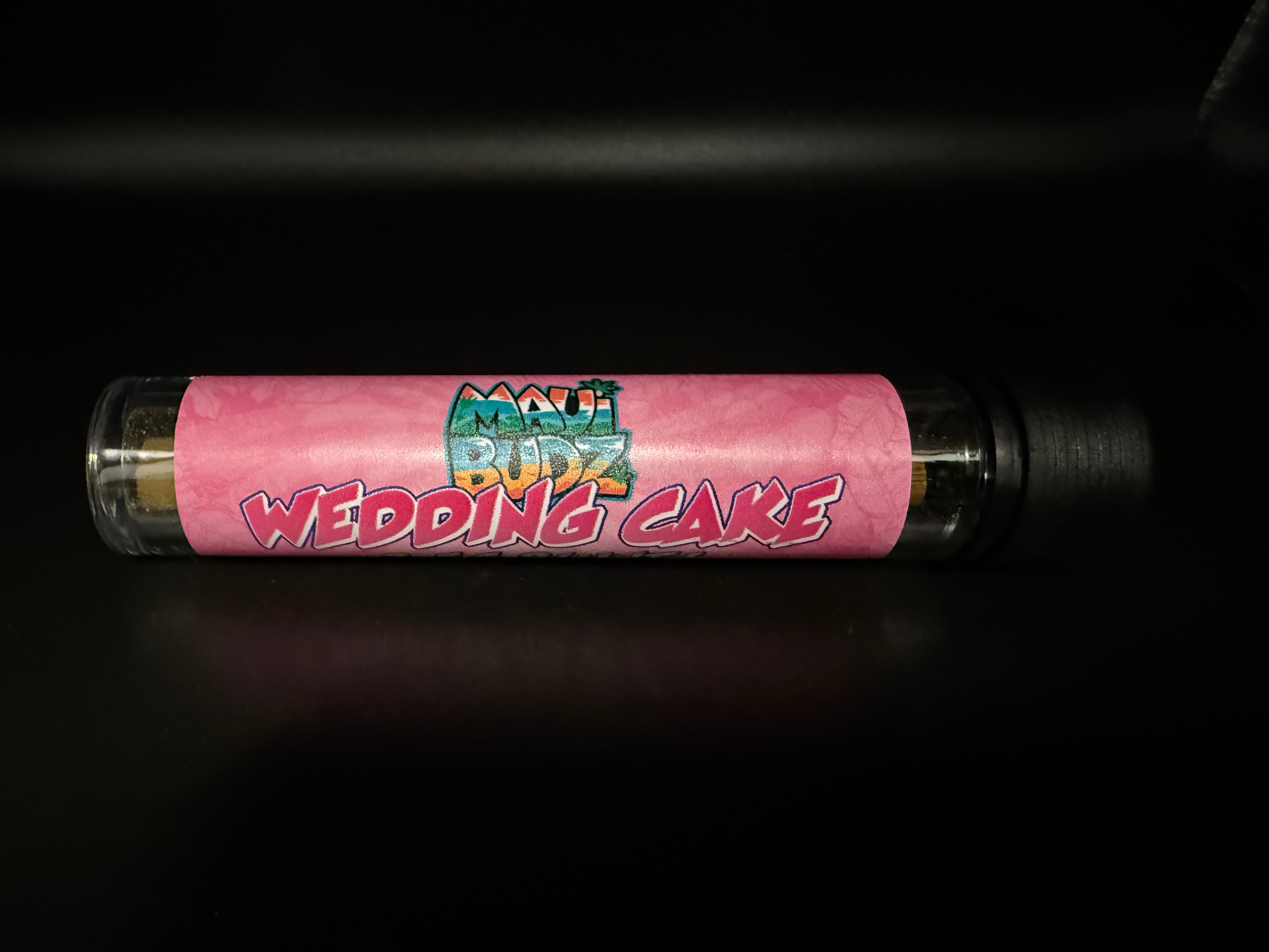 2.5GR WEDDING CAKE KIEF BLUNT INFUSED WITH LIVE RESIN SAUCE HYBRID